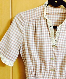 used | ギンガムチェックのワンピース(ワンピース)