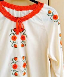 used | 刺繍ブラウス(シャツ/ブラウス)