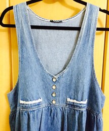 used | デニムロングワンピース(ワンピース)