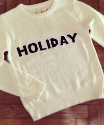 HOLIDAY | KNIT TOPS 2月発売(ニット/セーター)