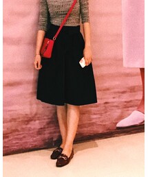 酒红色单鞋 | ローファー