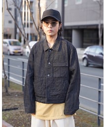 WhoWhat | “LINEN DENIM JACKET”  ¥48,400(tax in)(デニムジャケット)