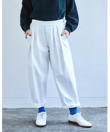 SAYATOMO | “Hakama Akane Pants” ¥29,150-(tax in)(デニムパンツ)