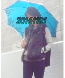 不明 | 拾った傘(長傘)