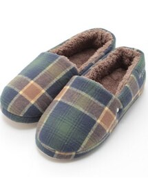 GELATO PIQUE HOMME | コットンフランネルチェックルームシューズ
(ルームウェア/パジャマ)