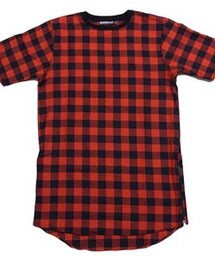 DNINE RESERVE LUMBERJACK ELONGATED T-SHIRTS(Tシャツ/カットソー)