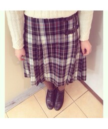 チェックのスカート(スカート)