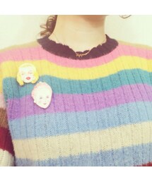 実はカシミア◎カラフルニット(ニット/セーター)