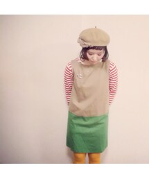 なんちゃってマリメッコ風ワンピース(ワンピース)