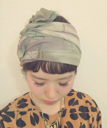 いい感じの色と柄スカーフ(バンダナ/スカーフ)