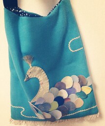 白鳥のバック(トートバッグ)