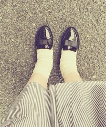 黒のエナメルシューズ(ドレスシューズ)