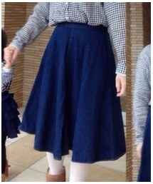 GU | デニムスカート