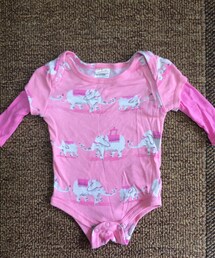 munki munki | ゾウ柄のロンパース(ロンパース)