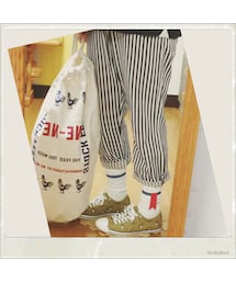 POU DOU DOU | ストライプパンツ(その他パンツ)