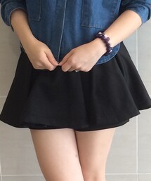 annahouse | Highwaisted flare skort(スカート)