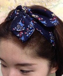 古著.領帶.diy(ヘアバンド)