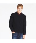 UNIQLO | ラムVネックセーター（長袖）(針織衫)