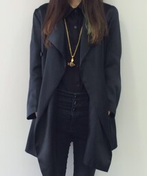 Yohji Yamamotoのジャケット(ノーカラージャケット)