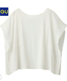 GU | ２ＷＡＹレースコンビＴ（半袖）ＮＵ(シャツ/ブラウス)