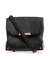 alexanderwang | Marion cracked leather crossbody bag(ショルダーバッグ)