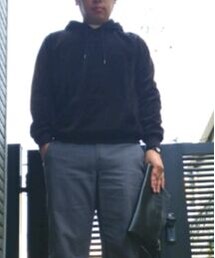 GU | ベロアプルパーカー(パーカー)