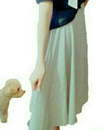 no brand | チェックロングスカート(スカート)