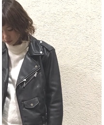 ZARA | ライダースジャケット