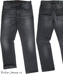 Nudie Jeans | ヌーディージーンズ スリムジム ブラック＆グレー(デニムパンツ)