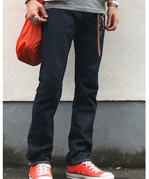 RRL | ダブルアールエル スリムストレートジーンズ(デニムパンツ)