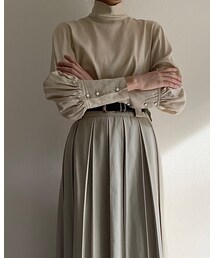 foufou | high neck dress shirts（ハイネックドレスシャツ）(シャツ/ブラウス)