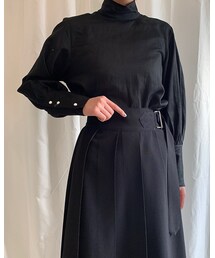 foufou | high neck dress shirts（ハイネックドレスシャツ）(シャツ/ブラウス)