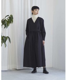 foufou | 【THE DRESS #05】cache-coeur one piece （カシュクールワンピース）(ワンピース)