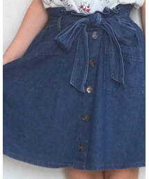 CLOSE-UP | デニムスカート
