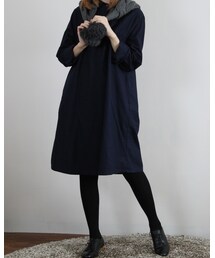 Le coton | シャツワンピース