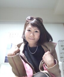 シルバーグレーパールネックレス&ピアス(ネックレス)