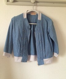 Spanish Harlem | ダンガリーショートブルゾン(その他アウター)