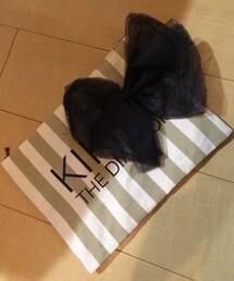 KIKKA THE DIARY OF | KIKKAのノベルティバッグをリメイク(クラッチバッグ)