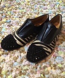 ras | rasゼブラスタッズジュース(ドレスシューズ)