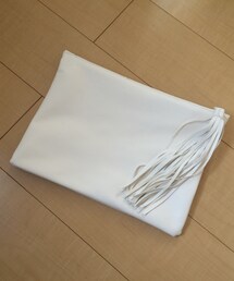 ZARA | ホワイトクラッチバッグ(クラッチバッグ)