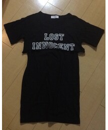 CHRISTIAN DADA | ロゴTシャツワンピ(ワンピース/ドレス)