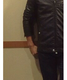 PURPLE YELLOW | ライダースジャケット