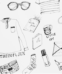 kimix fashion illustration.(Tシャツ/カットソー)