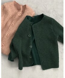 koria | rib cardigan(カーディガン/ボレロ)