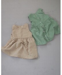 koria | no sleeve onepiece(ワンピース)