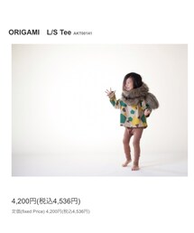 arukakama | ORIGAMI　L/S Tee(Tシャツ/カットソー)