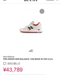 NEW BALANCE | スニーカー