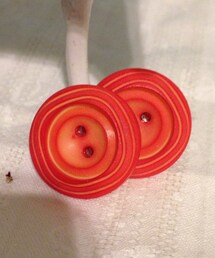 Handmade | 60sボタンのピアス(ピアス（両耳用）)