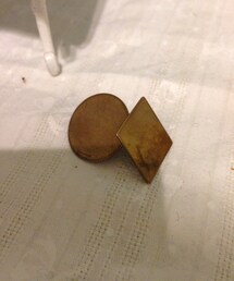 作家さん | 作家さん真鍮(ピアス（両耳用）)