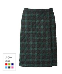 UNIQLO | ウォームイージーチェックスカート(スカート)